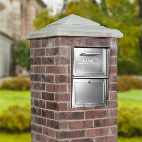 stainless steel post boxes sale|stainless steel mailbox mounted.